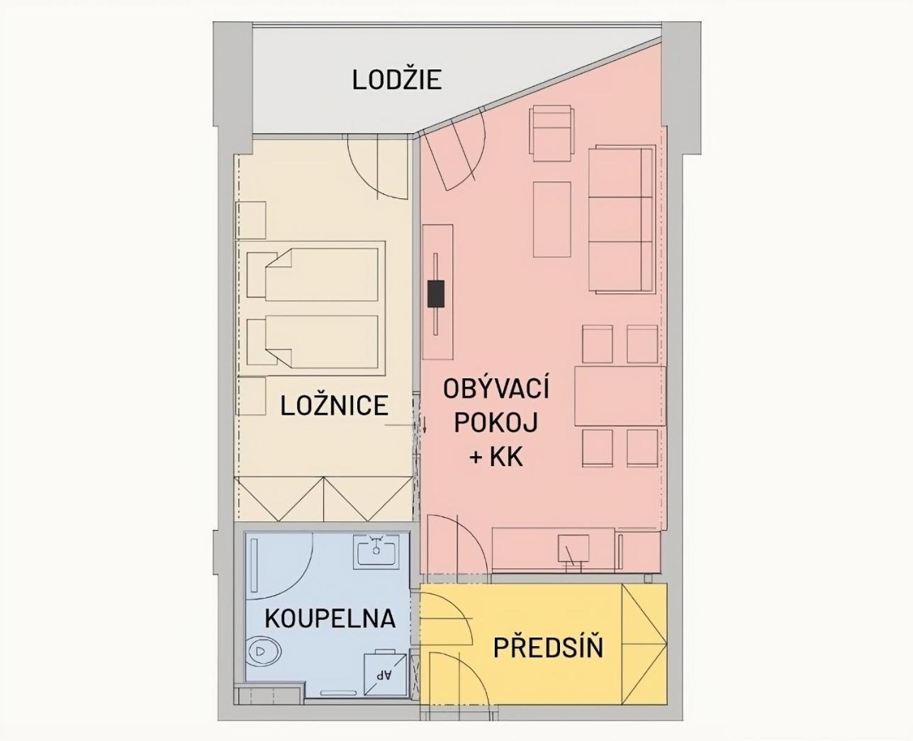 Apartman Astra Sezimovo Usti Buitenkant foto